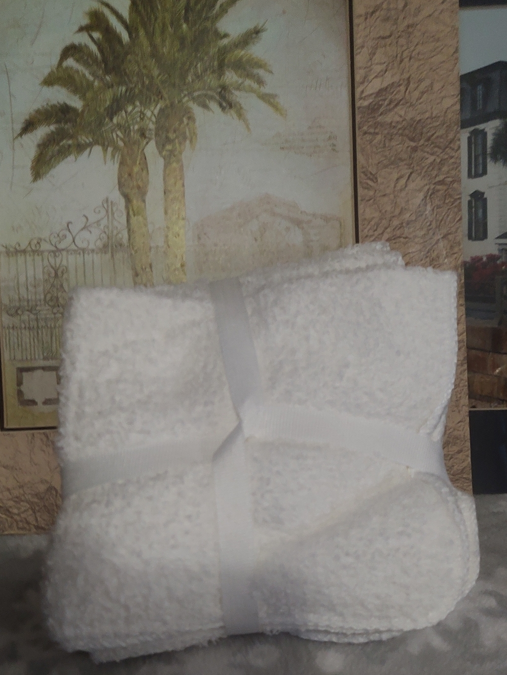 6-Pack White Washcloths - Picture 5 of 6